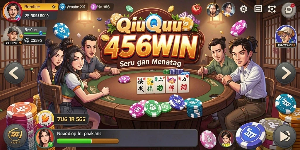 Screenshot gameplay QiuQiu 456WIN yang mengasyikkan.