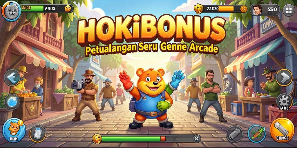 Tampilan gameplay HOKIBONUS yang seru dan penuh aksi.