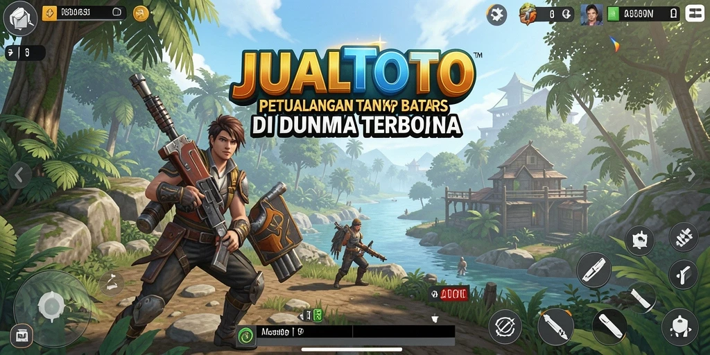 Gameplay seru JUALTOTO di dunia Open World yang luas.