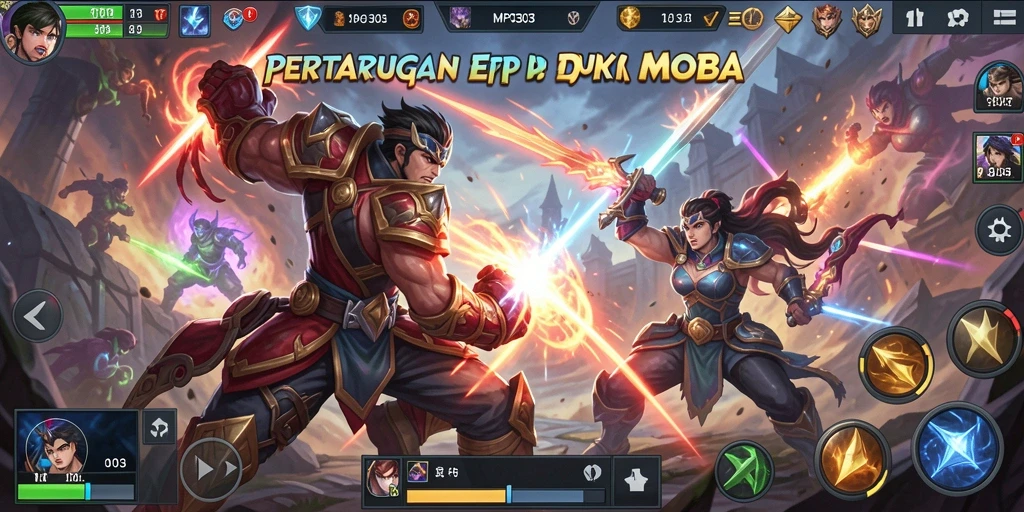 Tampilan gameplay seru dari MPO303 yang penuh aksi.