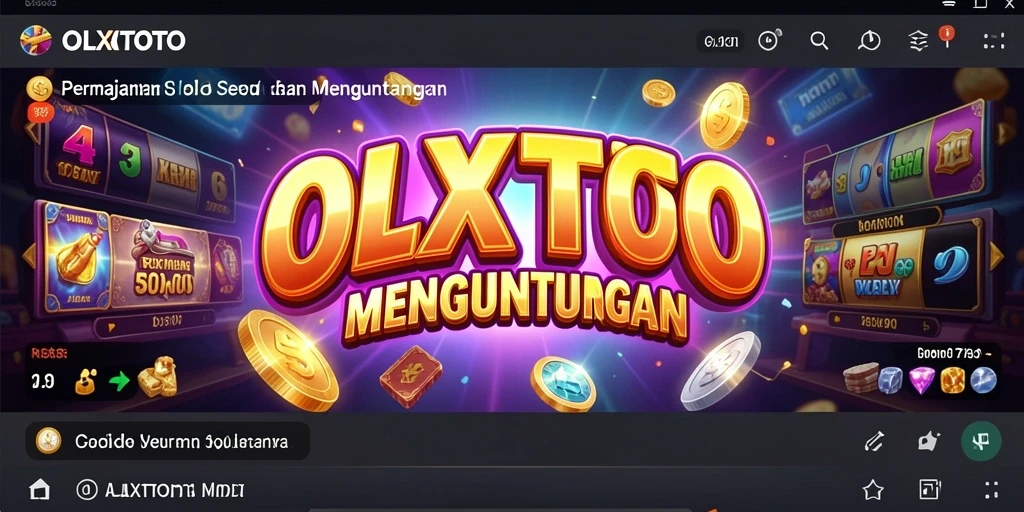 Screenshot OLXTOTO menampilkan gameplay seru dengan efek visual menawan.