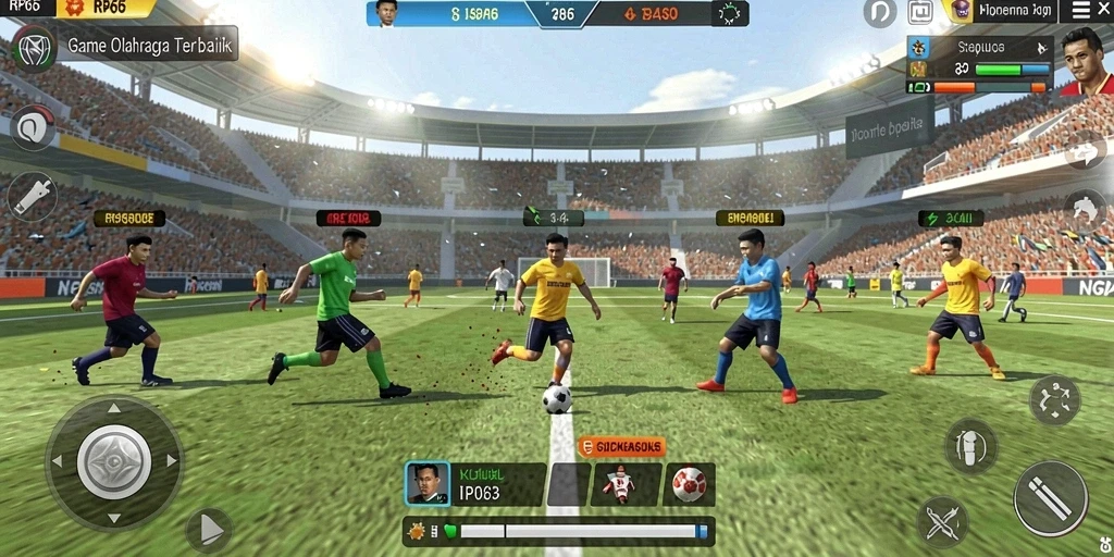 Menampilkan gameplay olahraga yang kompetitif dan seru di RP66.