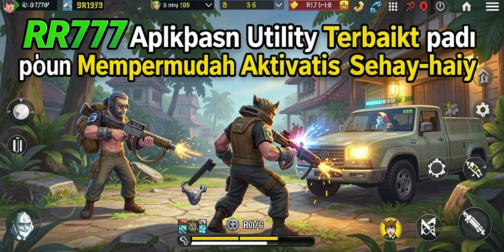 Tampilan antarmuka pengguna aplikasi RR777 yang intuitif dan sederhana.