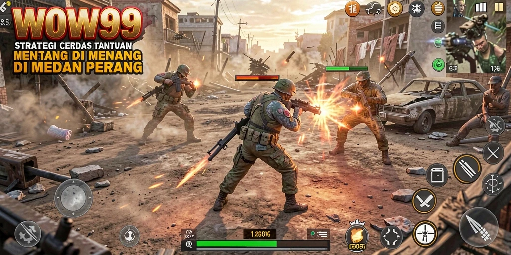 Tampilan gameplay WOW99 yang penuh strategi dan ketegangan.